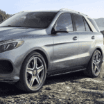 Silver 2019 Mercedes-Benz GLE Side View
