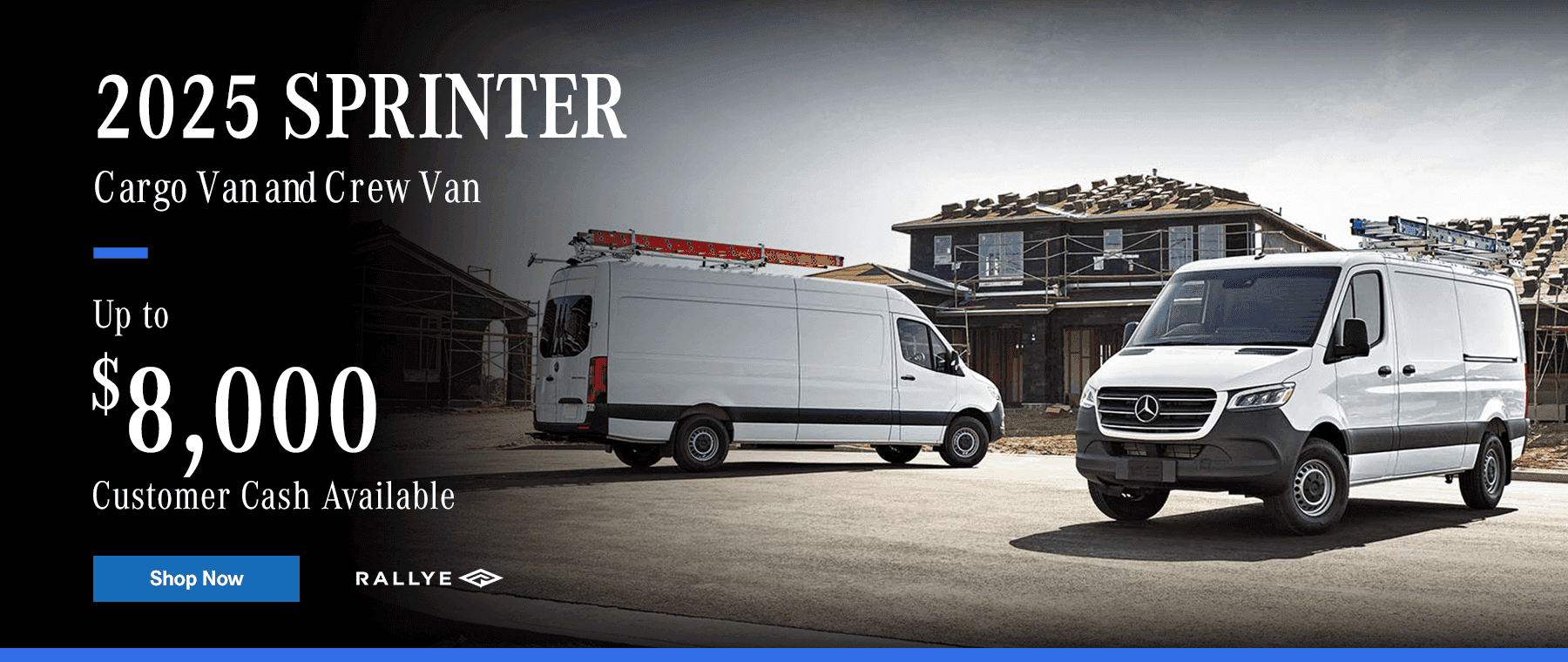 2025 Sprinter Cargo Van and Crew Van