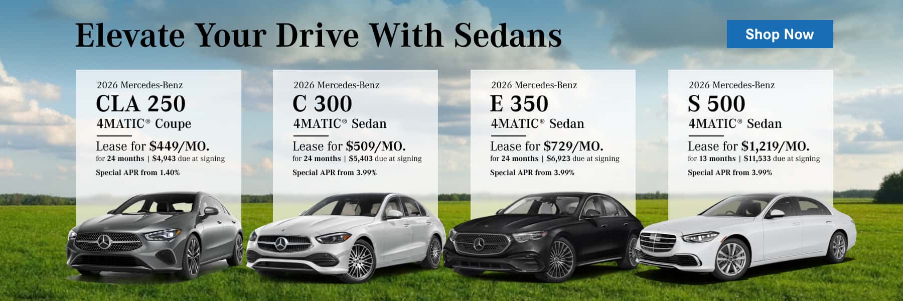 Sedan Offers