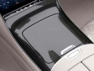722 - Center Console Metallic Mixed look Black / Silver