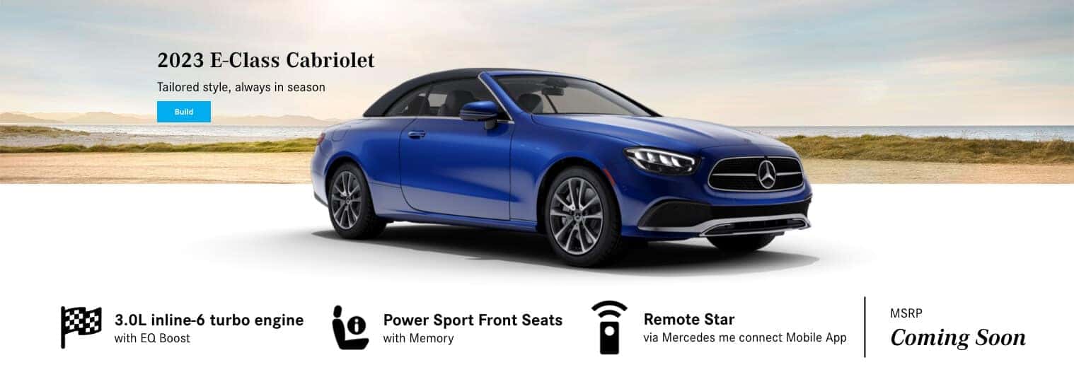 2023 Mercedes-Benz E-Class Cabriolet