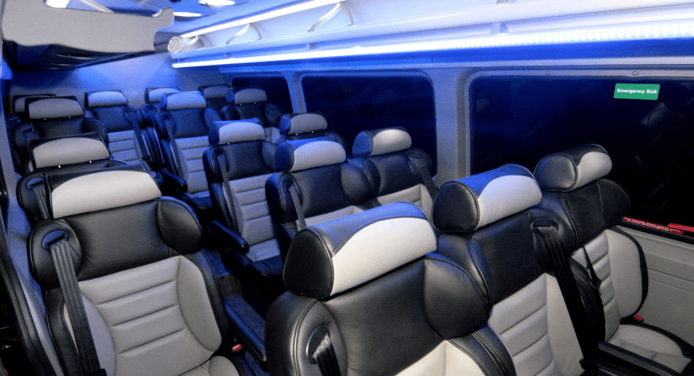 Luxury van interior