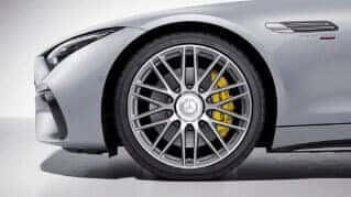 RWD - 21 Inches AMG Forged CrossSpoke, Silver