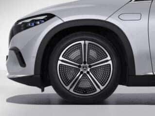 87R - 21 Five-Spoke Wheels with Mercedes-Benz Star Pattern
