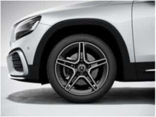 19” AMG Twin 5-Spoke Wheels w/ Black Accents