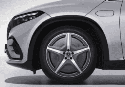 87R - 21 Five-Spoke Aero Wheels with Mercedes-Benz Star Pattern