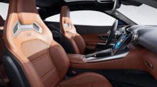 804 - Sienna Brown / Black Nappa Leather