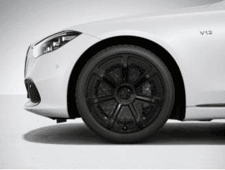 90R - 20 Inches Maybach 7-spoke lightalloy wheels