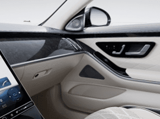 H37 - High-Gloss Black Poplar Wood
 Trim