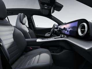 221 - AMG Black Leather w/ Blue
Stitching