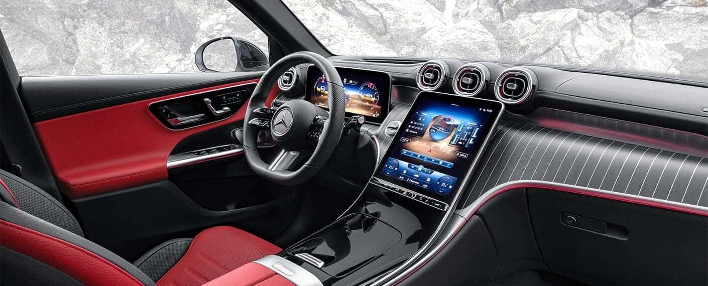 The 2025 Mercedes-Benz GLC SUV interior