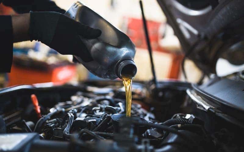 Oil and fuel filter changing