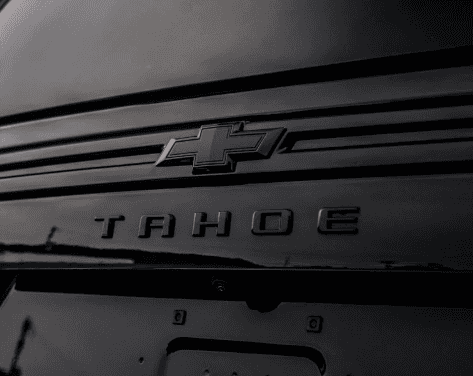 Chevy Blackout Badging