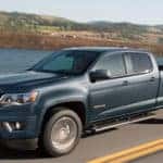 2020 Chevrolet Colorado Towing a Boat