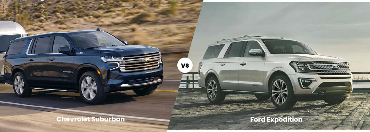 2021 Chevy Suburban vs. 2020 Ford Expedition Riverside Chevrolet GMC