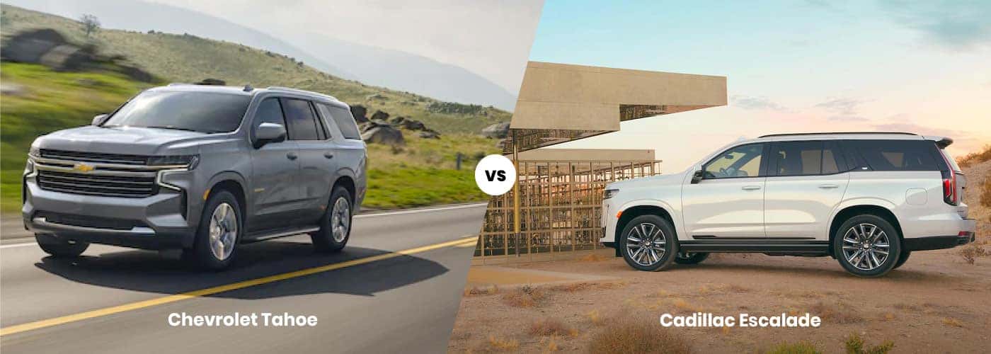 Cadillac Escalade () vs Chevrolet Tahoe LS AWD (): в чем разница?