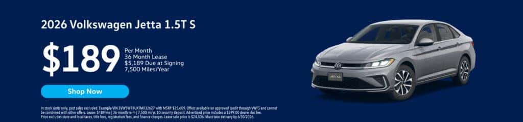 2026 Volkswagen Jetta 1.5T S