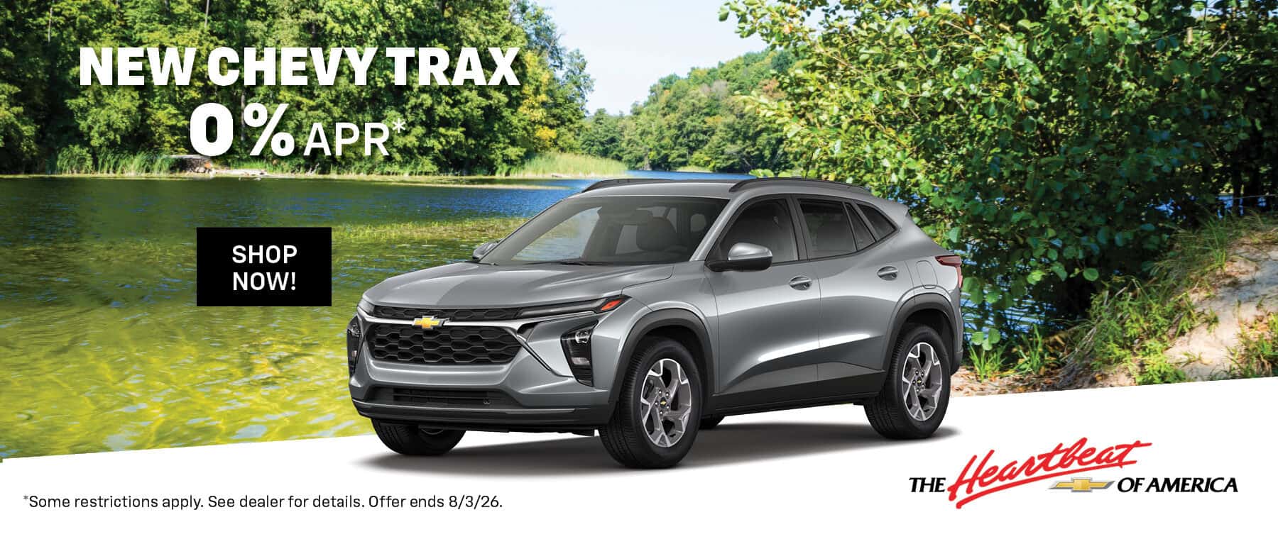 New Chevy Trax 0% APR