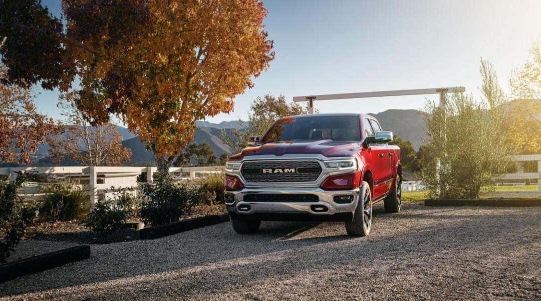 2019 Ram 1500 Limited A red 2019 Ram 1500