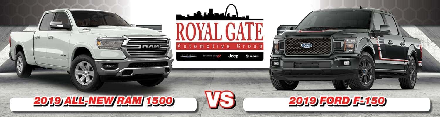 2019 Ram 1500 vs. Ford F-150 2019 Ram 1500 vs. Ford F-150