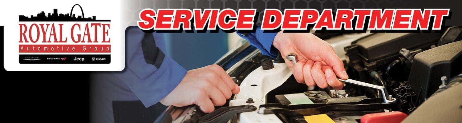 Service Department Banner