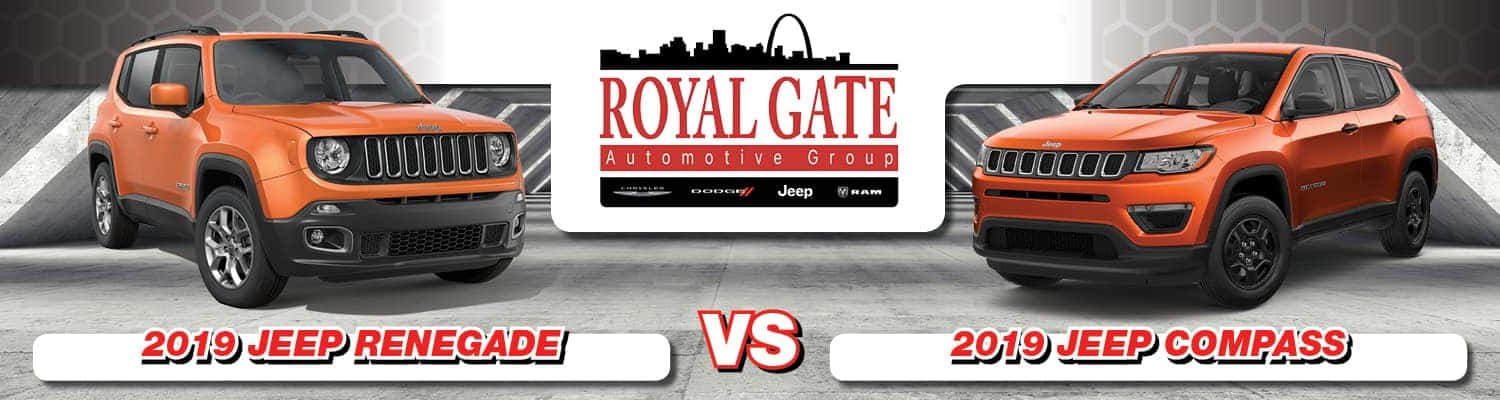 2019 Jeep Renegade vs. 2019 Jeep Compass 2019 Jeep Renegade vs. 2019 Jeep Compass