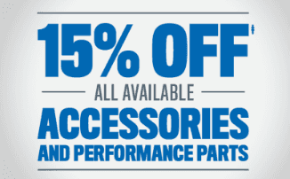 %15 off accessories