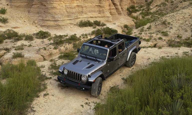 Grey 2020 Jeep Gladiator exterior