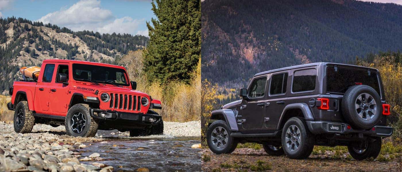 2020 Jeep Gladiator vs. 2019 Jeep Wrangler: What’s the difference?