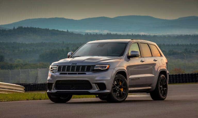 Silver 2019 Jeep Grand Cherokee exterior