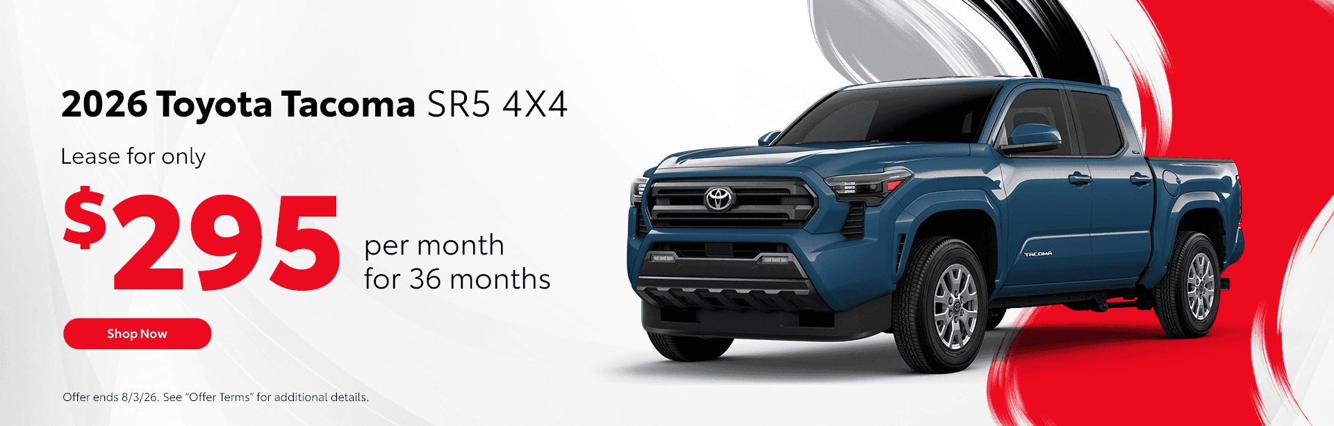 2026 Tacoma SR5 4X4
