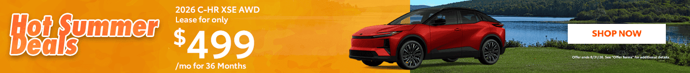 2026 C-HR XSE AWD Subtext: Lease for only $499/mo for 36 Months