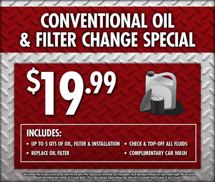 19 99 Oil Change >> 1999 Oil Change Savannah Toyota 19 99 Oil Change >> 1999 Oil Change Savannah Toyota