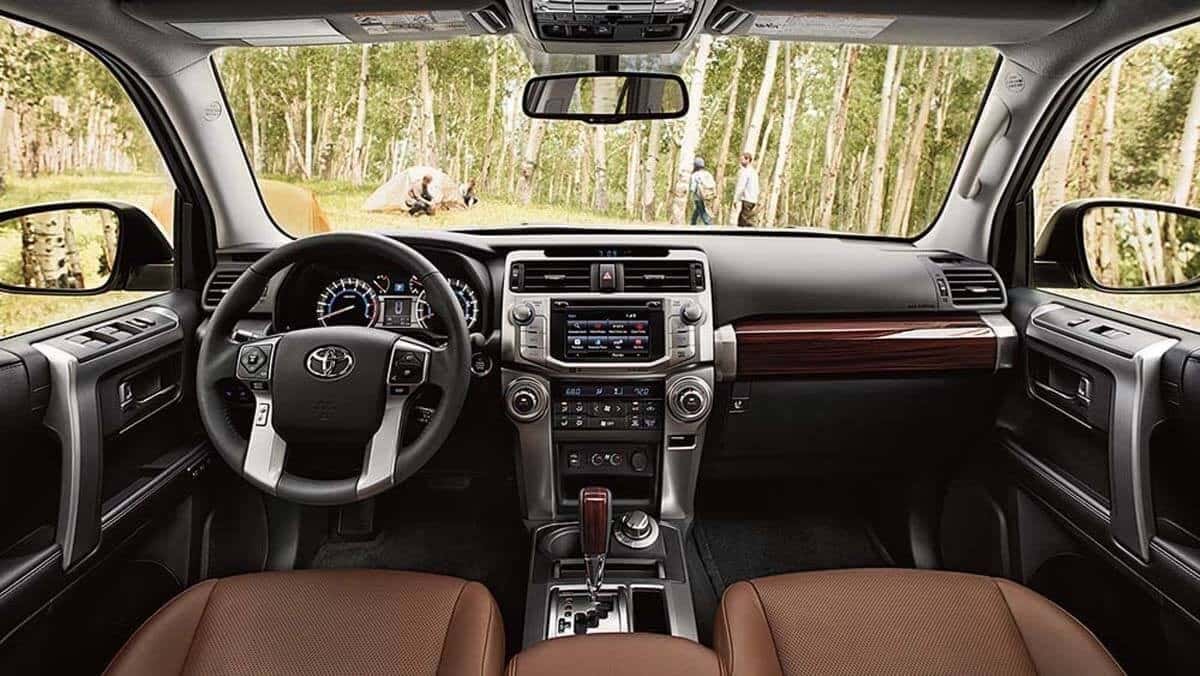 2017 Toyota 4Runner front interior