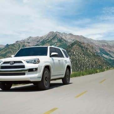 2017 Toyota 4Runner white exterior background
