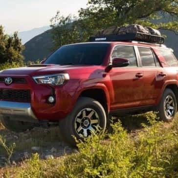 2017 Toyota 4Runner red exterior