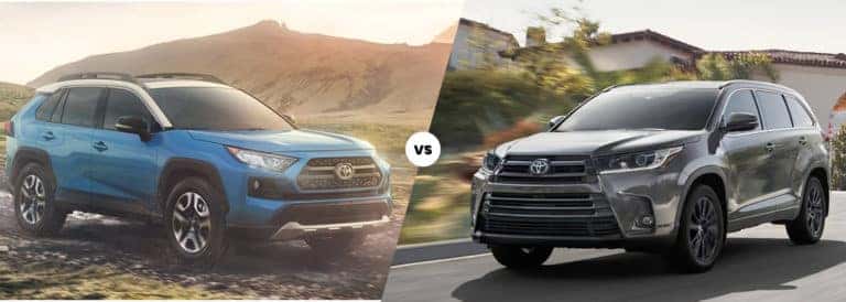 2021 RAV4 vs. Highlander I Savannah Toyota