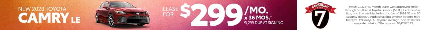 Camry LE Offer