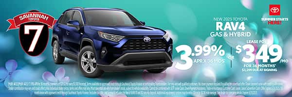 New 2025 Toyota RAV4 Gas & Hybrid