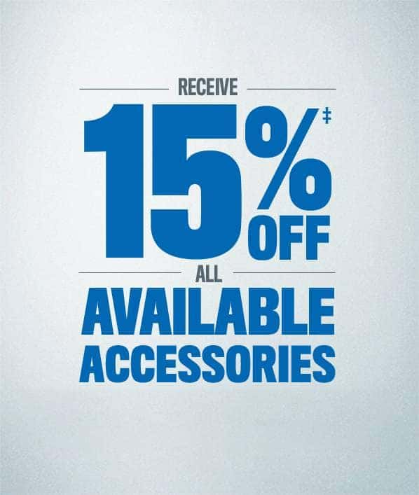 15% off accessories