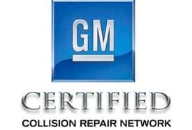 gm certified collision repair logo