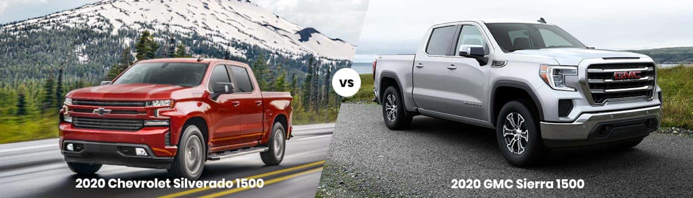 gmc vs chevy trucks 2020