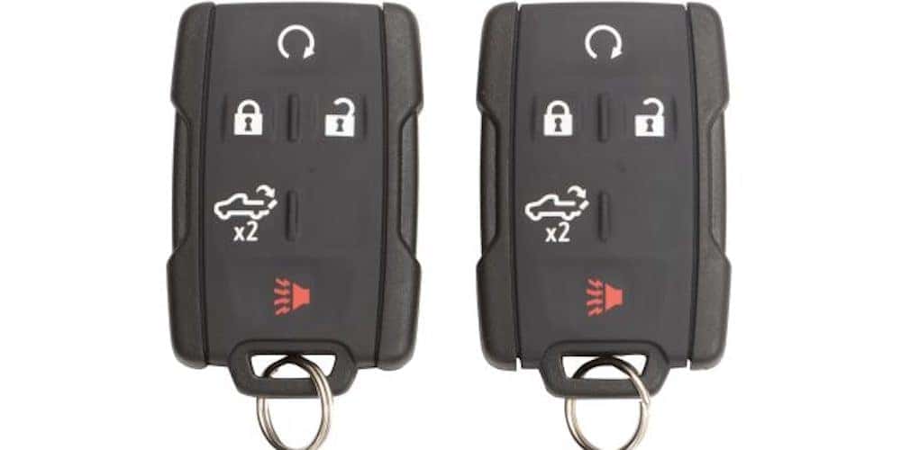 chevrolet key fob replacement