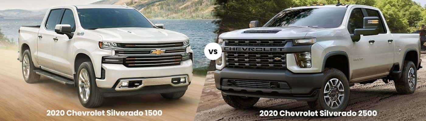 2020 Chevy Silverado 1500 vs. 2500 | Pickup Truck Comparison