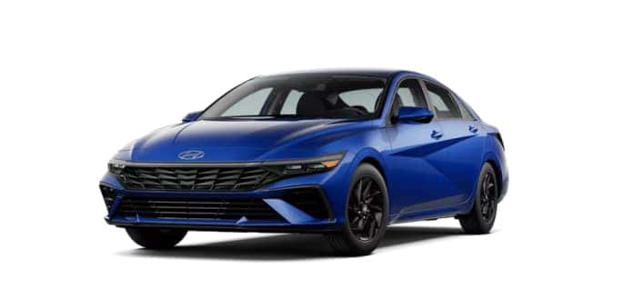 2024 Hyundai Elantra Hybrid Blue