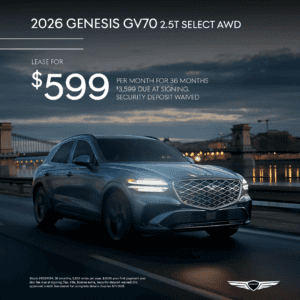 Genesis GV70 lease deal