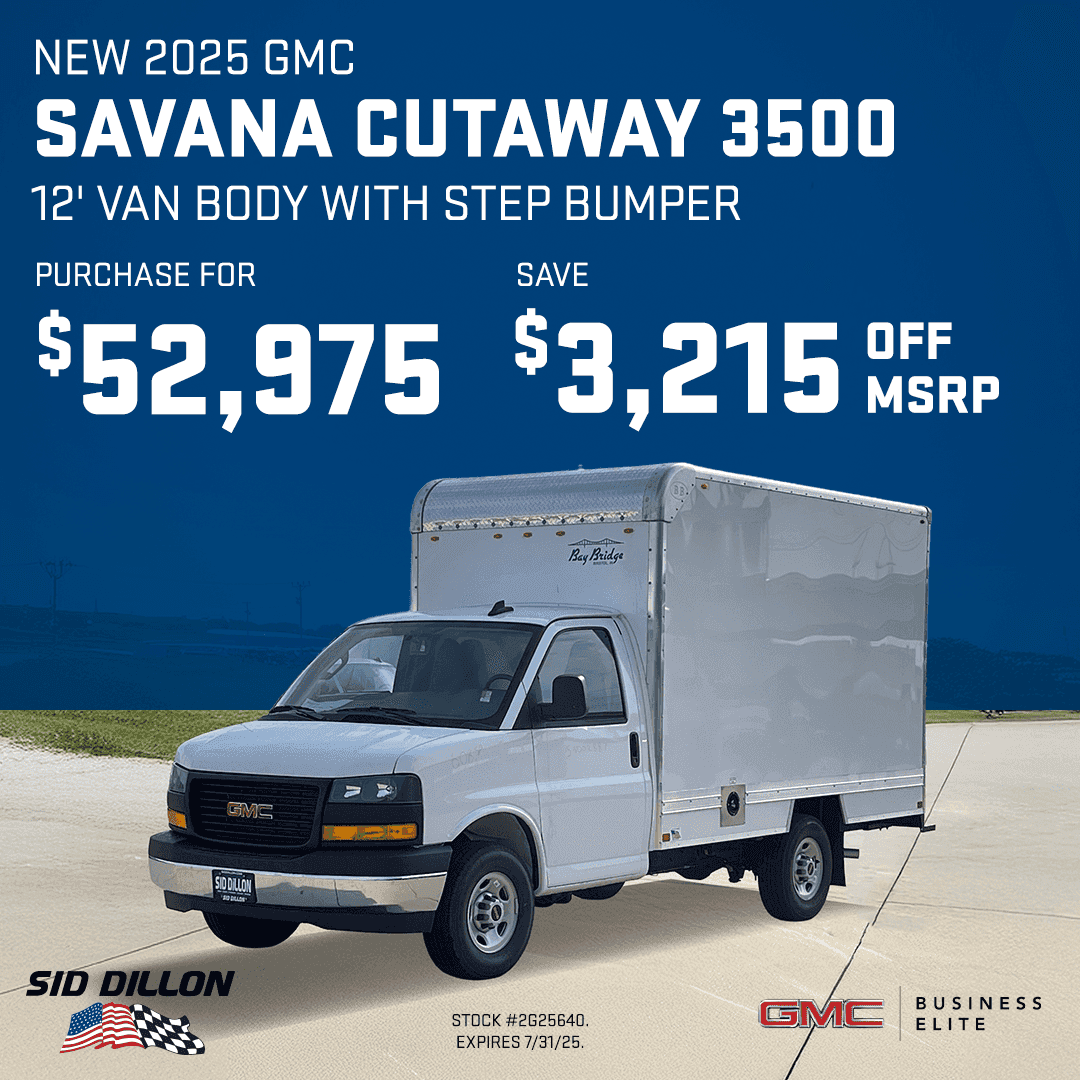 2025 GMC Savana Cutaway 3500 offer