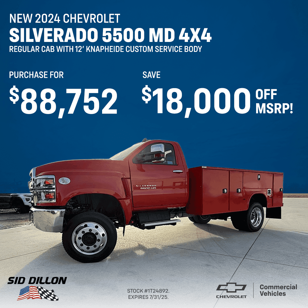 2024 Chevrolet Silverado 5500 MD 4x4 offer