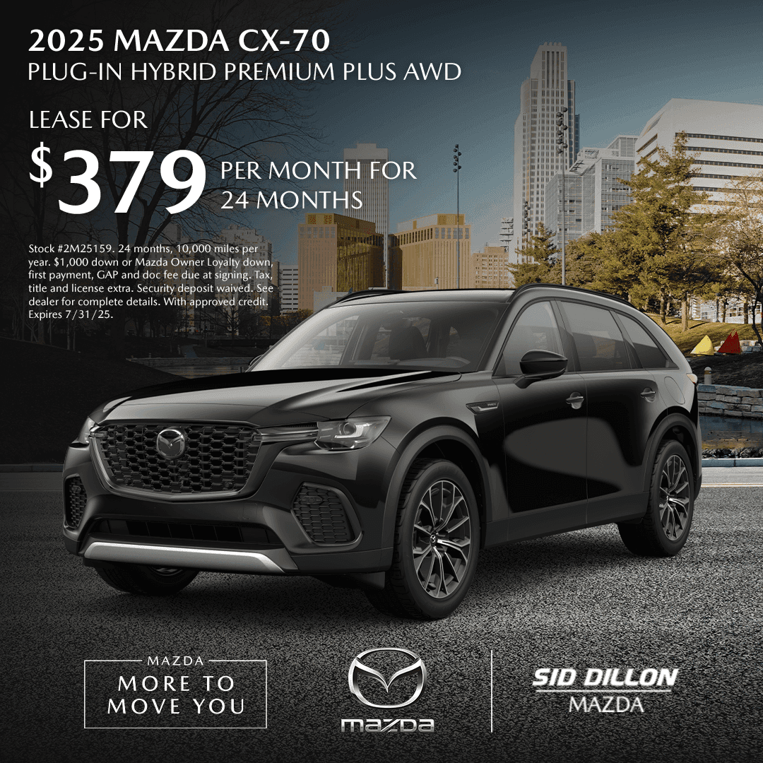 2025 Mazda CX-70 Plug-In Hybrid Premium Plus AWD offer