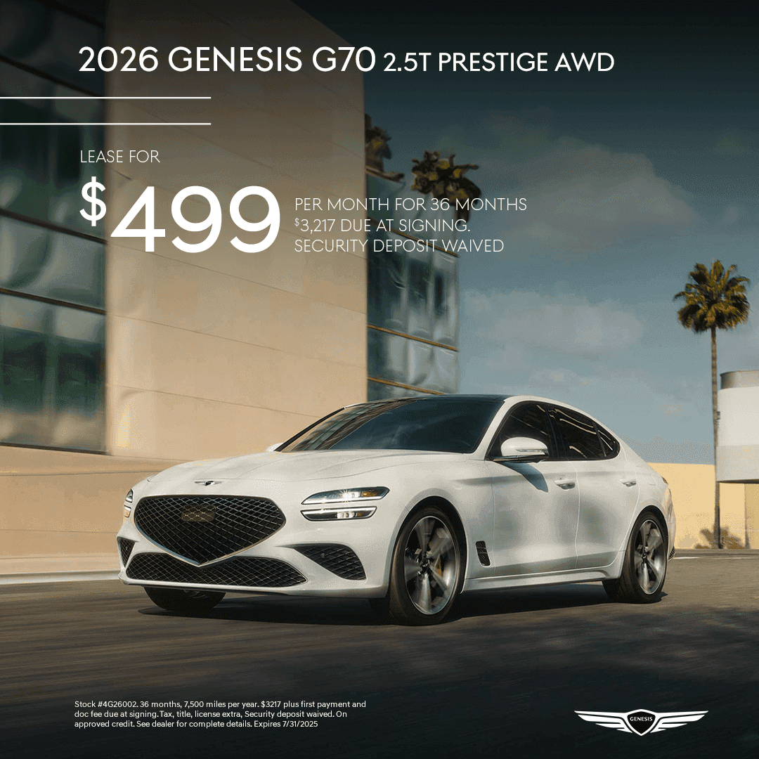 2026 Genesis G70